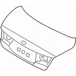 نيكل باب امامي شمال هيونداي أزيرا (2005-2010) | رقم القطعة: 87721-3L000